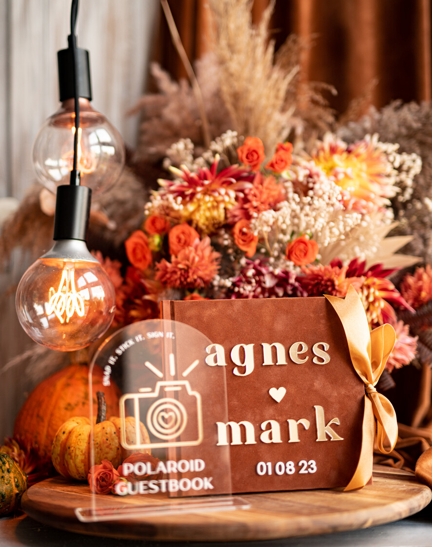 Księgi wpisów gości welurowe elegancka księga gości i album na zdjęcia w jednym, album na życzenia i zdjęcia z fotobudki, pamiątkowa welurowa księga wpisów gości 11