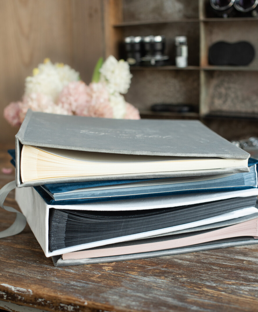 Księgi wpisów gości welurowe duża księga gości weselnych na zdjęcia i życzenia z fotobudki lub instax welurowa księga, elegancka welurowa księga 13