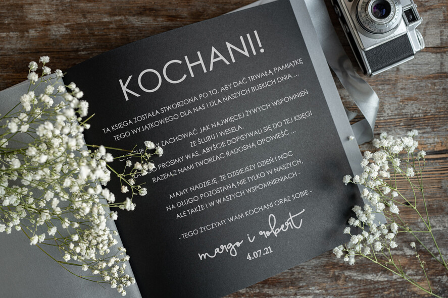 Księgi wpisów gości welurowe duża welurowa ksiega gosci wesenych na zdjęcia i życzenia z fotobudki lub instax, księga wpisów gości z weluru 2