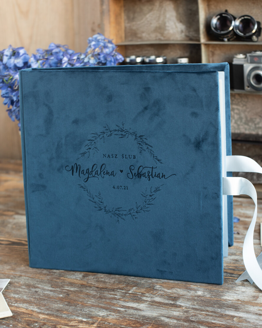 Księgi wpisów gości welurowe duża księga wpisów gości welurowa pamiątkowa księga gosci, księga na wesele z weluru 15