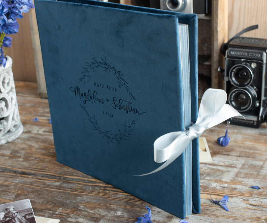 Księgi wpisów gości welurowe duża księga wpisów gości welurowa pamiątkowa księga gosci, księga na wesele z weluru 16