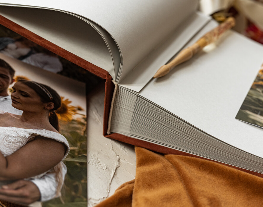 Księgi wpisów gości welurowe komplet księga i pudełko, album ślubny personalizowany i księga gości weselnych w jednym, na zdjęcia z fotobudki i zyczenia11