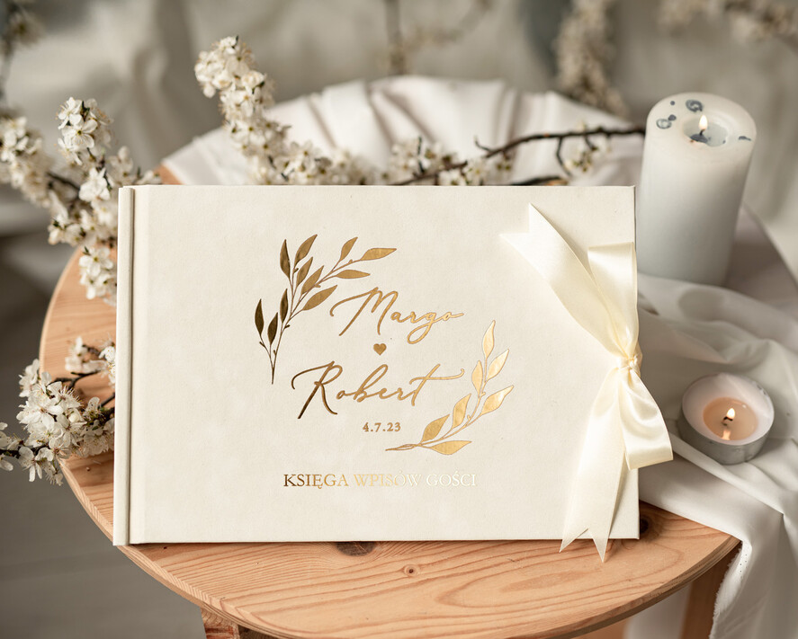 Księgi wpisów gości welurowe welurowa księga złota okładka, pamiątkowa księga gości,księga gości weselnych personalizowna, na fotki z instaxa i fotobudki2