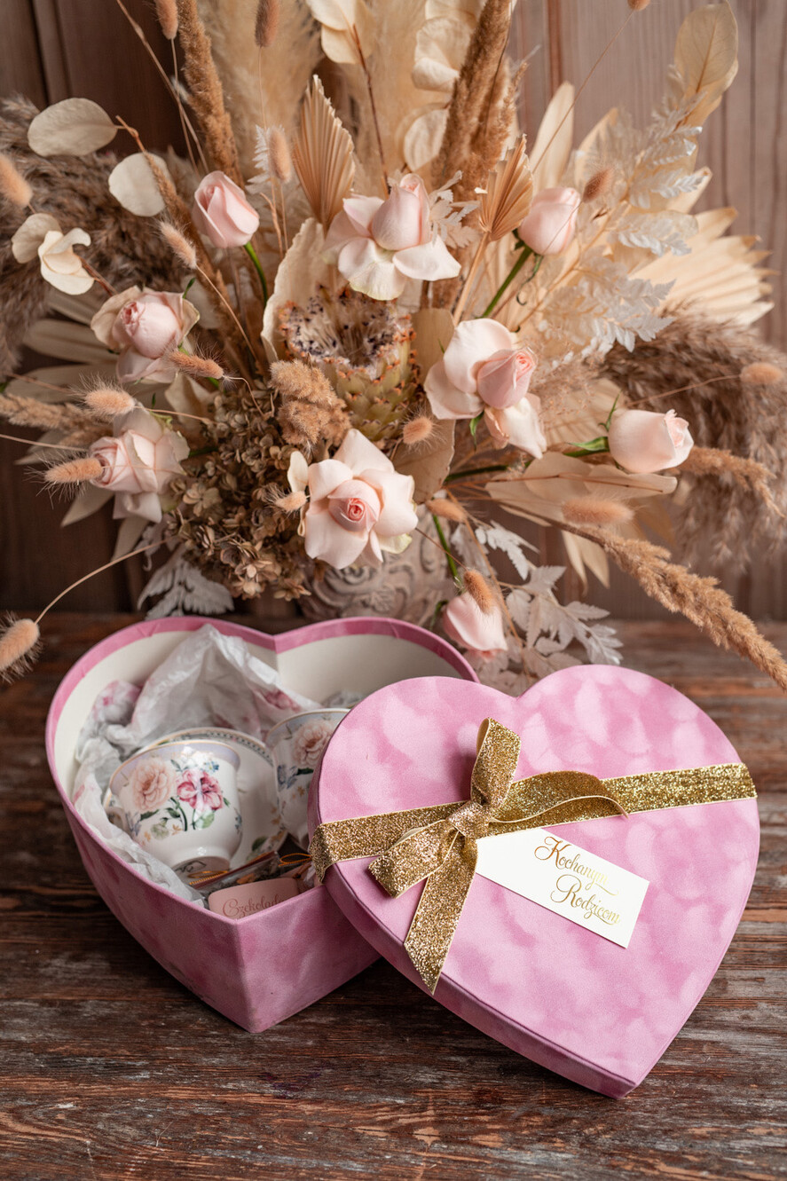 Prezenty, Podziękowania dla Rodziców Pudełka welurowe  pomysł na prezent dla rodziców podziękowania dla Rodziców filiżanki 0