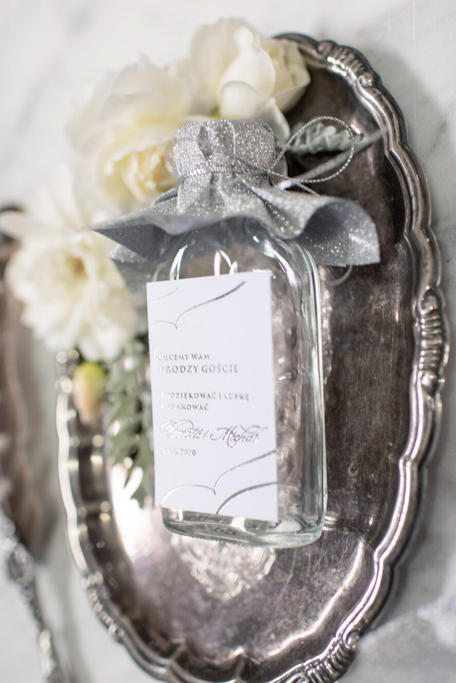Podziękowania dla Gości Weselnych Butelki upominki prezenty podziękowania dla gości buteleczki 1