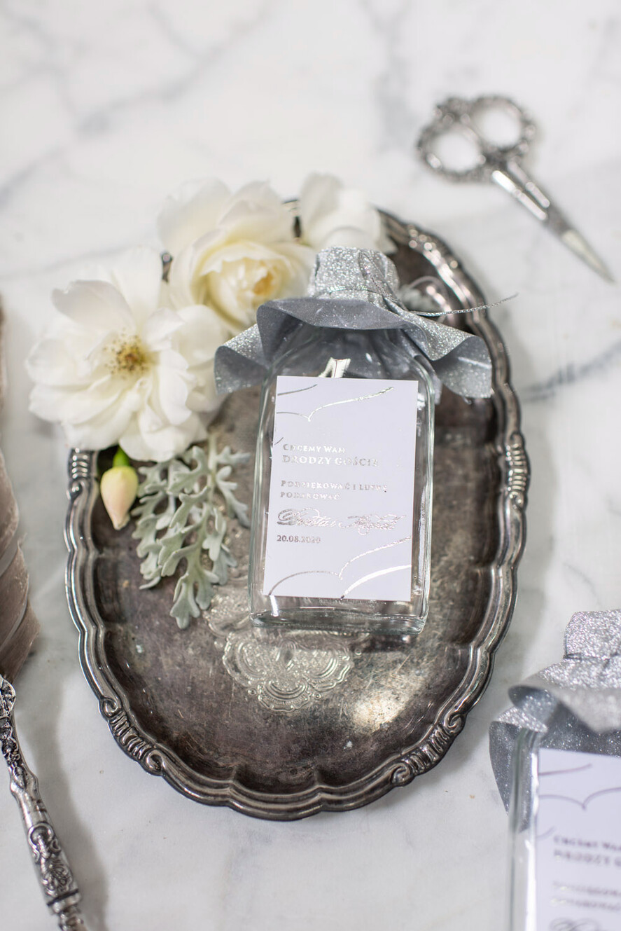Podziękowania dla Gości Weselnych Butelki upominki prezenty podziękowania dla gości buteleczki 2