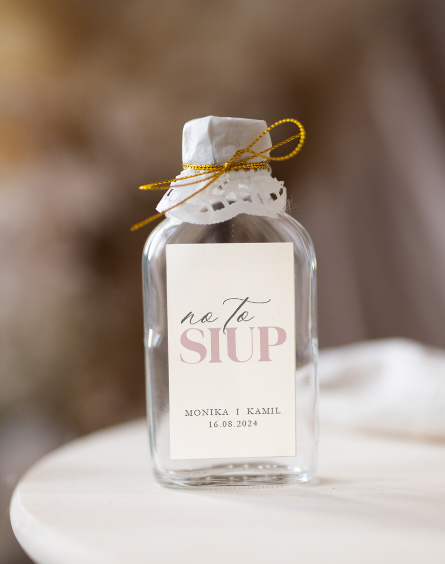 Podziękowania dla Gości Weselnych Butelki kacóweczki na własny trunek, butelki 100 ml z personalizacją, podziękowania dla gości butelki na alkohol, pomysł na prezenty dla gosci weselnych0