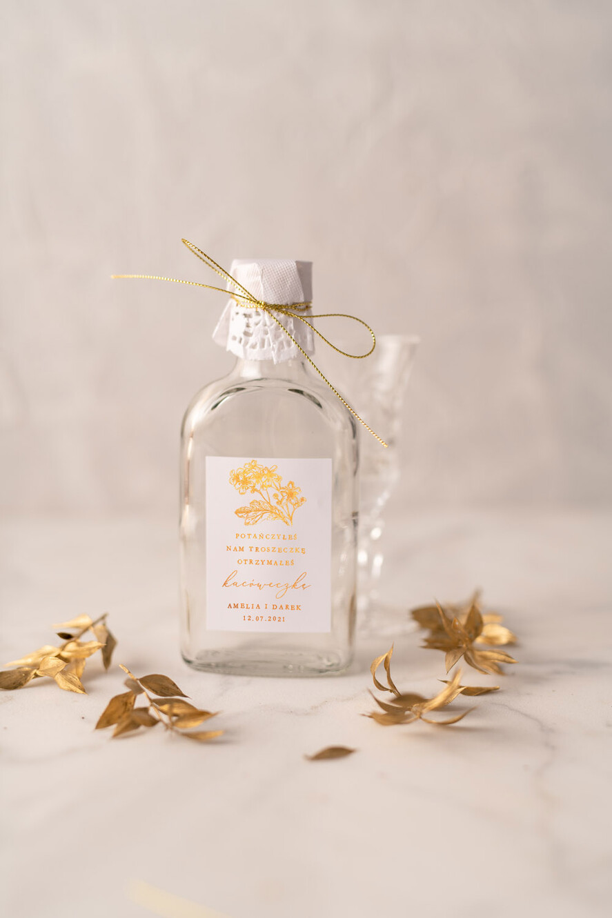 Podziękowania dla Gości Weselnych Butelki prezencik dla gości weselnych, buteleczki na alkohol kacowki na dzien po0