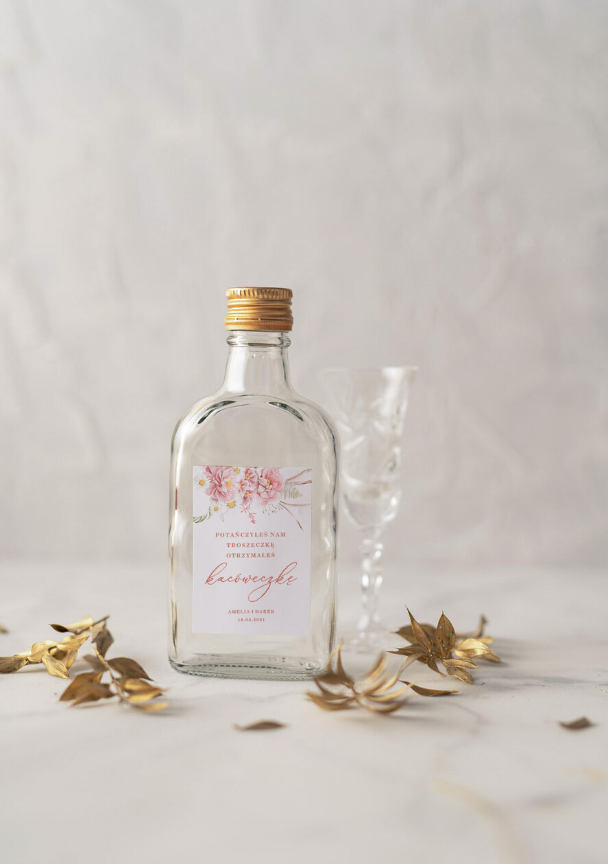 Podziękowania dla Gości Weselnych Butelki cudowne podziękowania, buteleczka piersioweczka  prezent dla gości1