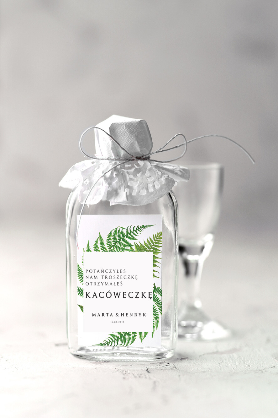 Podziękowania dla Gości Weselnych Butelki prezenciki podziękowania dla gości weselnych, piersiówki z personalizacją0