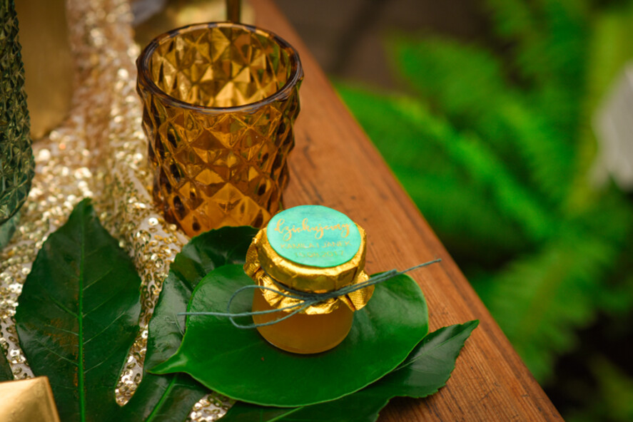 Podziękowania dla Gości Weselnych Miody i słoiczki Nutella podziękowania gościom weselnym słodkie zaskoczenie miód w słoiku  1