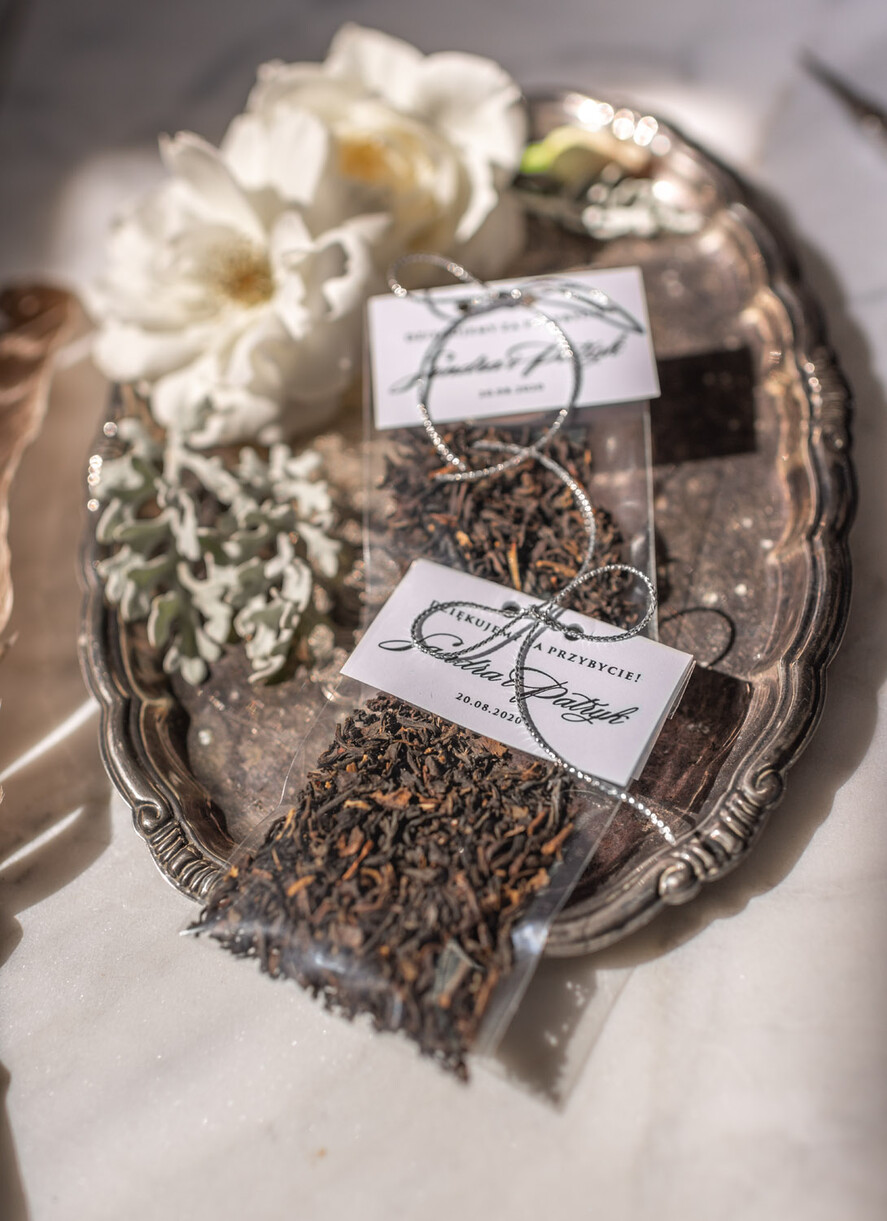 Podziękowania dla Gości Weselnych Saszetki podziękowania prezenciki dla gości weselnych w formie smakowitej kawy   3