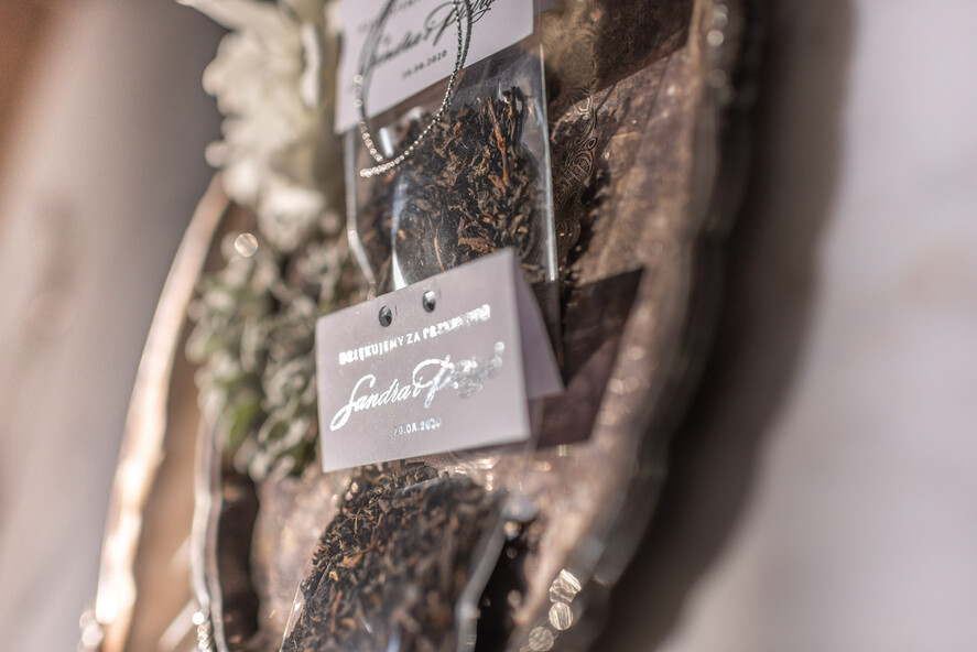 Podziękowania dla Gości Weselnych Saszetki podziękowania prezenciki dla gości weselnych w formie smakowitej kawy   5