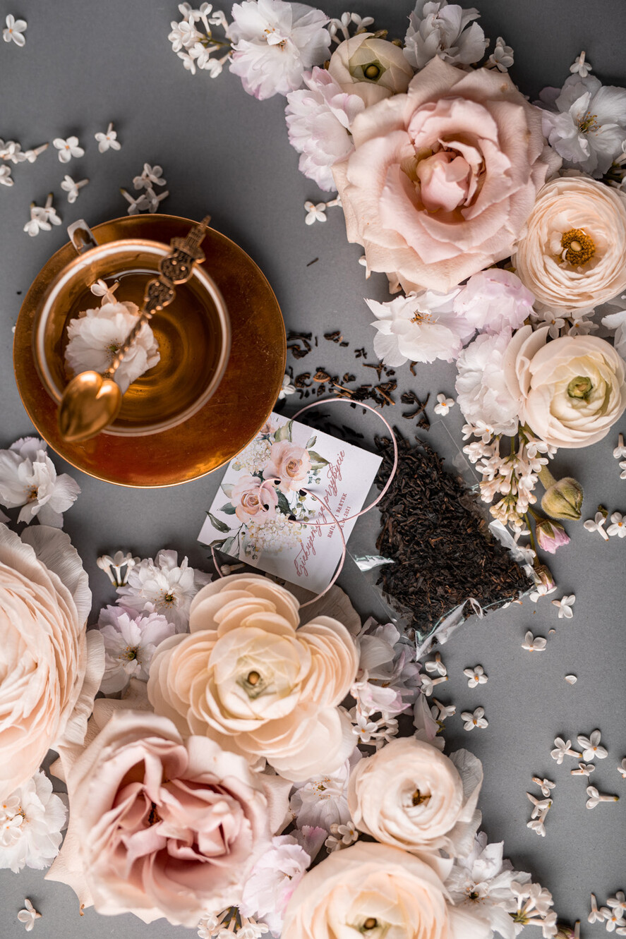 Podziękowania dla Gości Weselnych Saszetki unikatowe podziękowania dla gości w formie aromatycznej herbaty   0