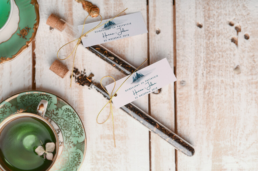 Podziękowania dla Gości Weselnych Fiolki prezenty od pary młodej dla gości weselnych w formie smakowitej kawy   0