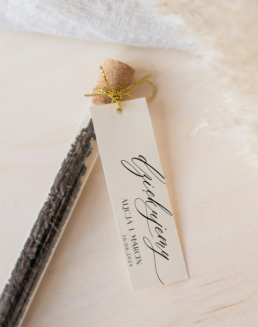 Podziękowania dla Gości Weselnych Fiolki prezenty dla gości weselnych, piękne podziękowania dla gości weselnych, ręcznie zdobione fiolki z herbatą, fiolki na herbatę, podziękowania dla gości herbata 1