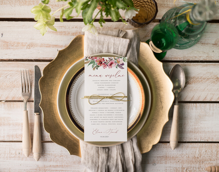 Menu special line karta dań weselnych menu weselne plan podawania posiłków, wasza tresc nasz projekt0