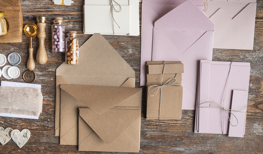 PREZENTY NA RÓŻNE OKAZJE  Kaligrafia Zestaw do nauki kaligrafii nowoczesnej oraz zestaw papeterii 4