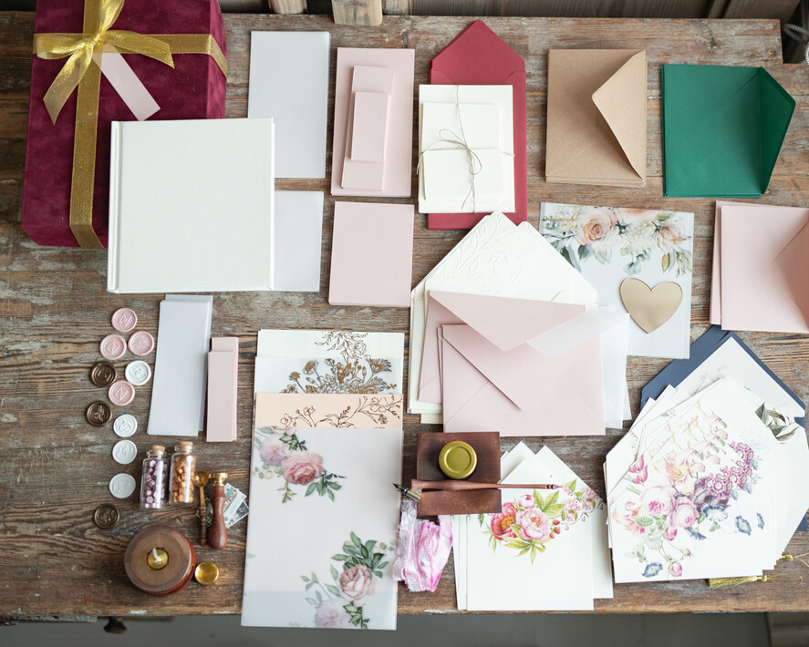 PREZENTY NA RÓŻNE OKAZJE  Kaligrafia Promysł na Prezent - Mega full zestaw do kaligrafii- Papteria - Zestaw do lakowania 2