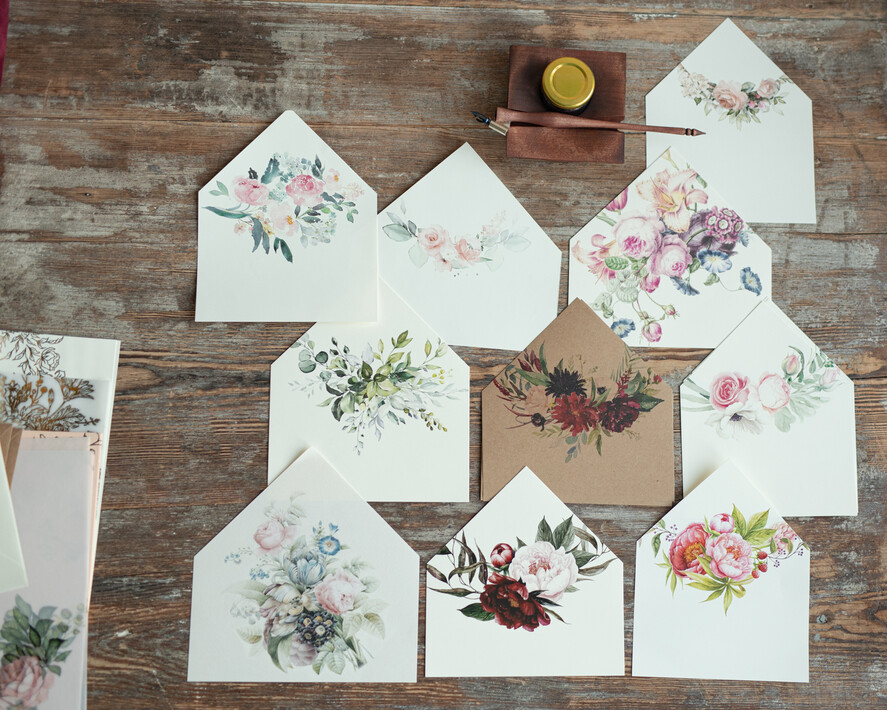 PREZENTY NA RÓŻNE OKAZJE  Kaligrafia Promysł na Prezent - Mega full zestaw do kaligrafii- Papteria - Zestaw do lakowania 30