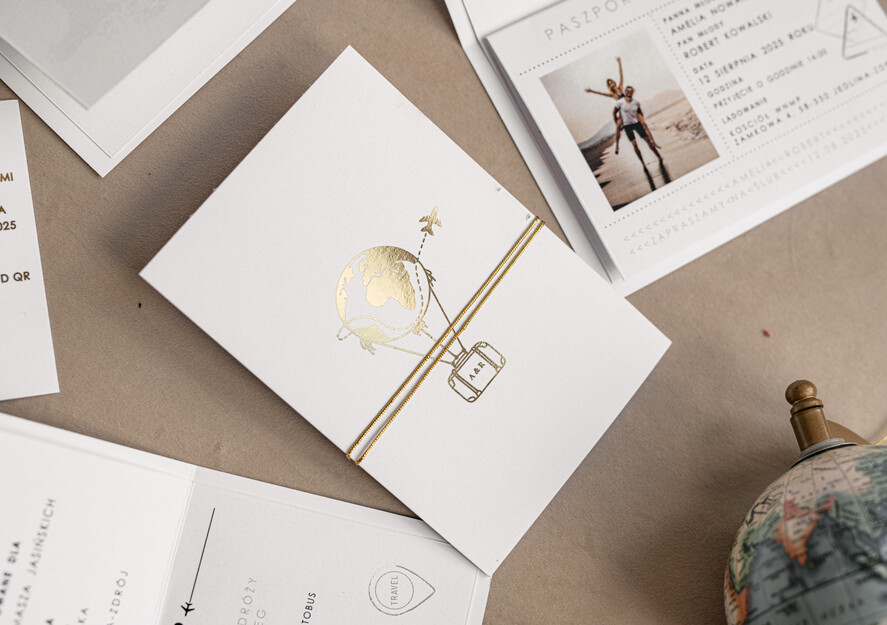 Zaproszenia ślubne paszport / podróże Zaproszenia ślubne paszport do miłości, zaproszenia ślubne z motywem podróży, zaproszenia na ślub dla podróżników15