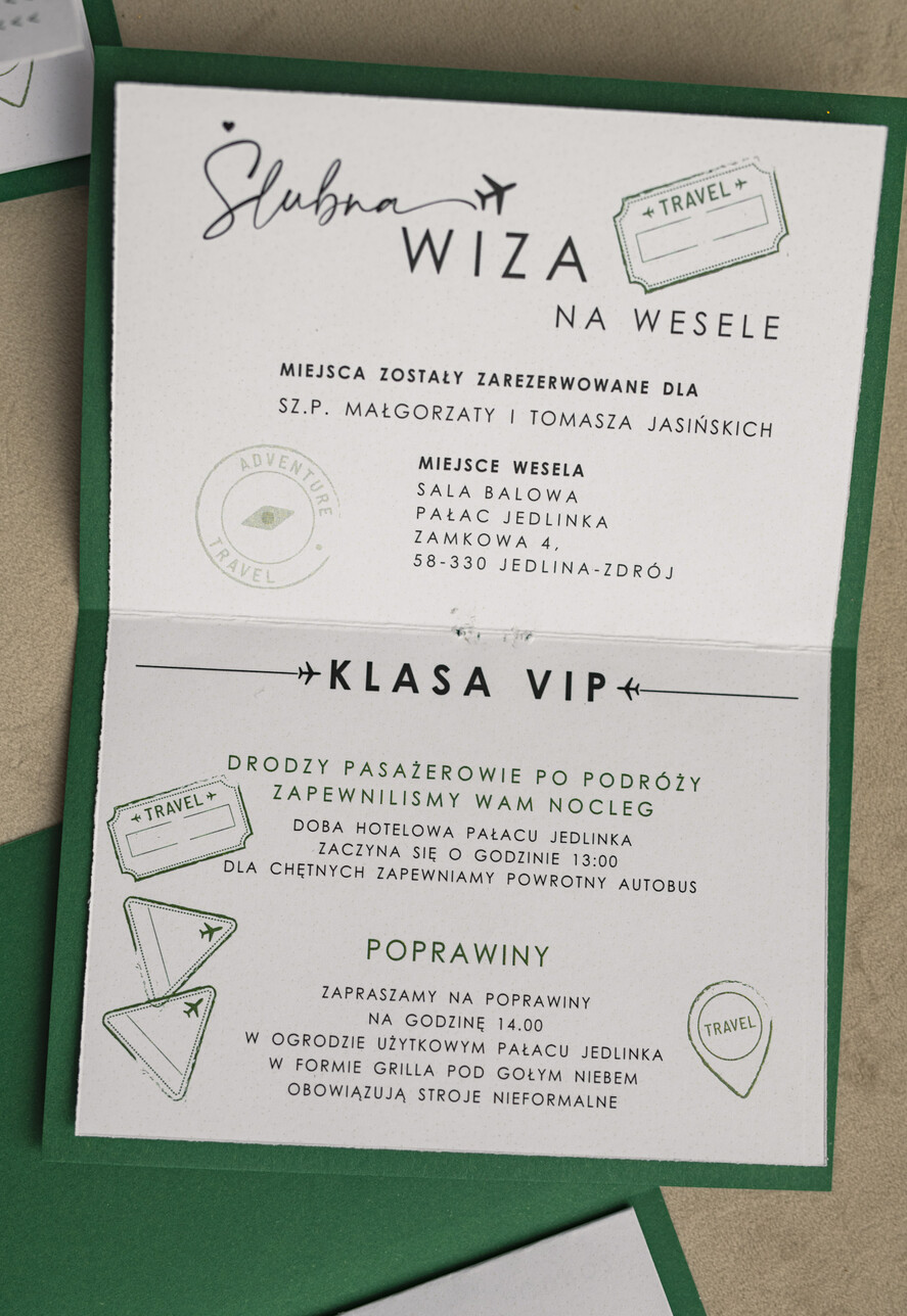 Zaproszenia ślubne paszport / podróże zaproszenia ślubne z motywem podróży, zaproszenia na ślub dla podróżników, zaproszenie na ślub w formie paszportu, mapa świata w kopercie idealne na wesele podróżników24