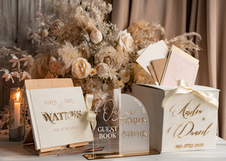 Pudełko na koperty  glamour zestaw na ślub kopertówka i księga wpisów gości, welurowy zestaw pudełko na koperty pamiątkowa księga wpisów gości, elegancki prezent ślubny dla młodej pary2