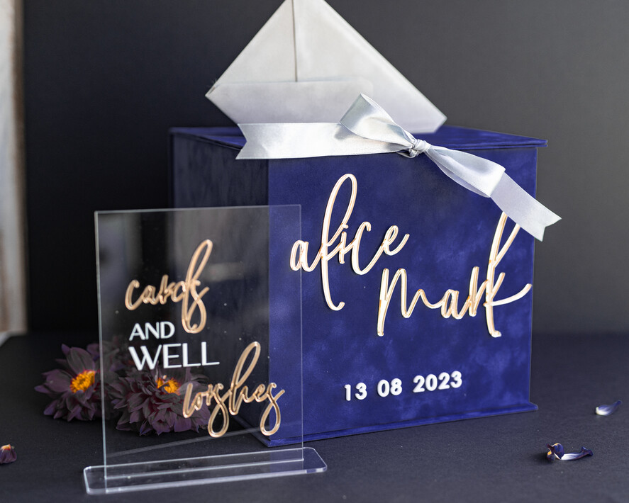 Pudełko na koperty  glamour pomysł na pudełko na pieniądze ślub i wesele, eleganckie pudełko na pieniądze, prezent dla młodej pary kopertówka na pieniądze0