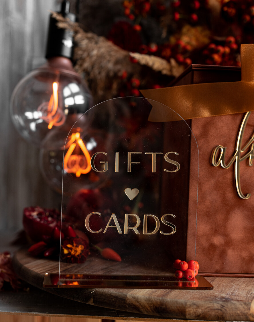 Pudełko na koperty  glamour Welurowa brązowo złota kopertówka ze złotymi napisami, brązowy cieniowany welur, pudełko na koperty, pomysł na pudełko na pieniądze podczas wesela11