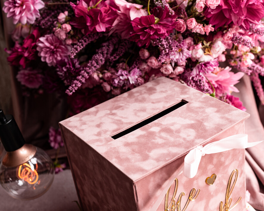 Pudełko na koperty  glamour eleganckie welurowe pudełko na pieniądze pomysł na pudełko na pieniądze ślub i wesele, eleganckie pudełko na pieniądze, prezent dla młodej pary kopertówka 13