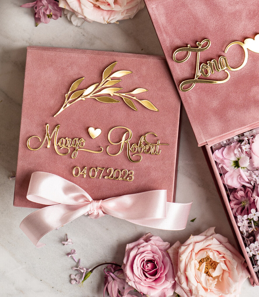 Pudełka Szkatułki na Obrączki glamour piękne welurowe pudełko na obrączki, personalizowane pudełko do podawania obrączek ślubnych, aksamitne pudełko na obrączki, welurowa szkatułka na obrączki2