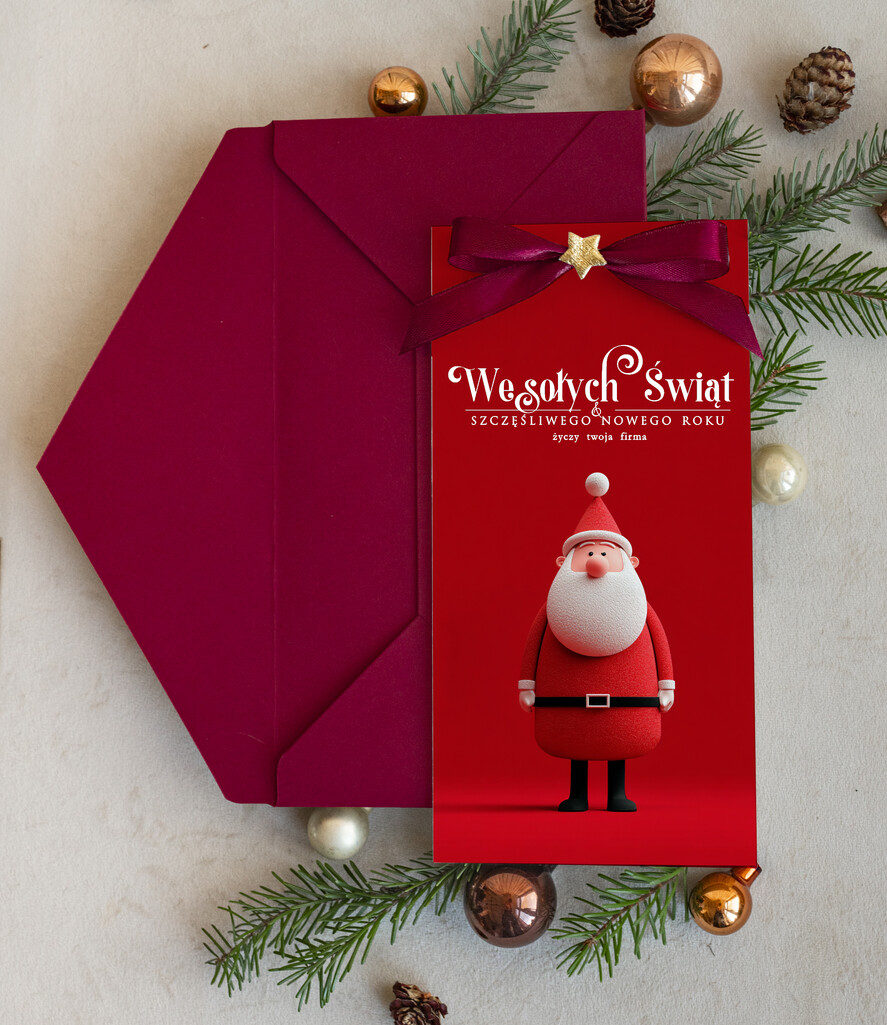 Kartki świąteczne z logo firmy elegance kartka świąteczna dla firmy z logo biznesowe kartki swiateczne dla firm Kartki świąteczne z logo dla firm0