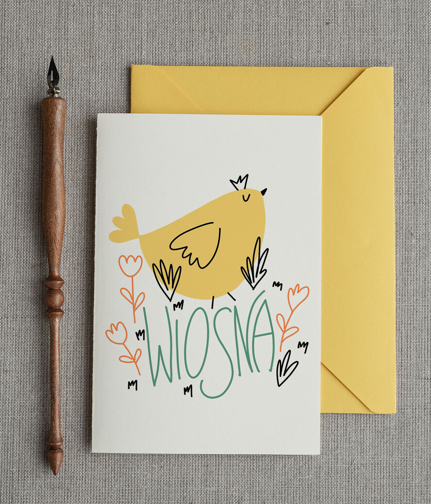 Kartki Wielkanocne kartki wielkanocne  kartki Wielkanocne ręcznie robiona kartka na Wielkanoc z własnymi życzeniami 0