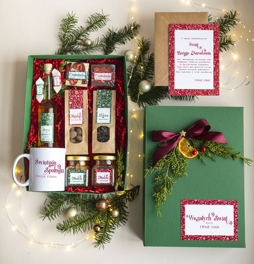 Prezenty oferta dla Firm kubki, filiżanki, kubki termiczne Zestaw prezentowy z logo firmy Kubek, prezenty na swieta dla firm kubek, upominek biznesowy dla Klientów z logo, bozonarodzeniowy box swiąteczny0