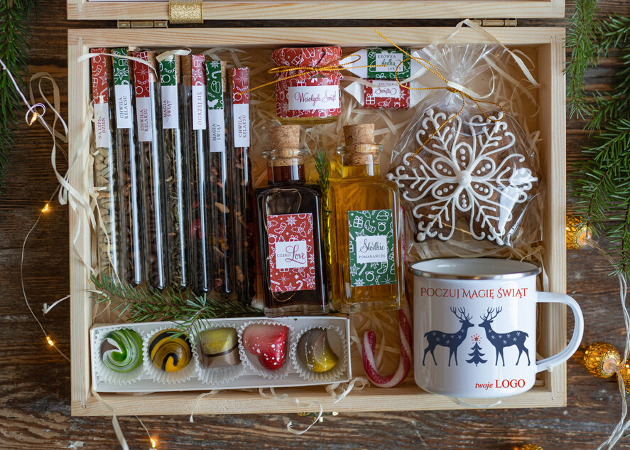 Prezenty oferta dla Firm kubki, filiżanki, kubki termiczne Prezent Dla Pracownika Drewniana Skrzynka Z kubkiem i Twoim logo prezent na swieta dla firm Prezenty firmowe dla Klientów, Upominek biznesowy z logo1