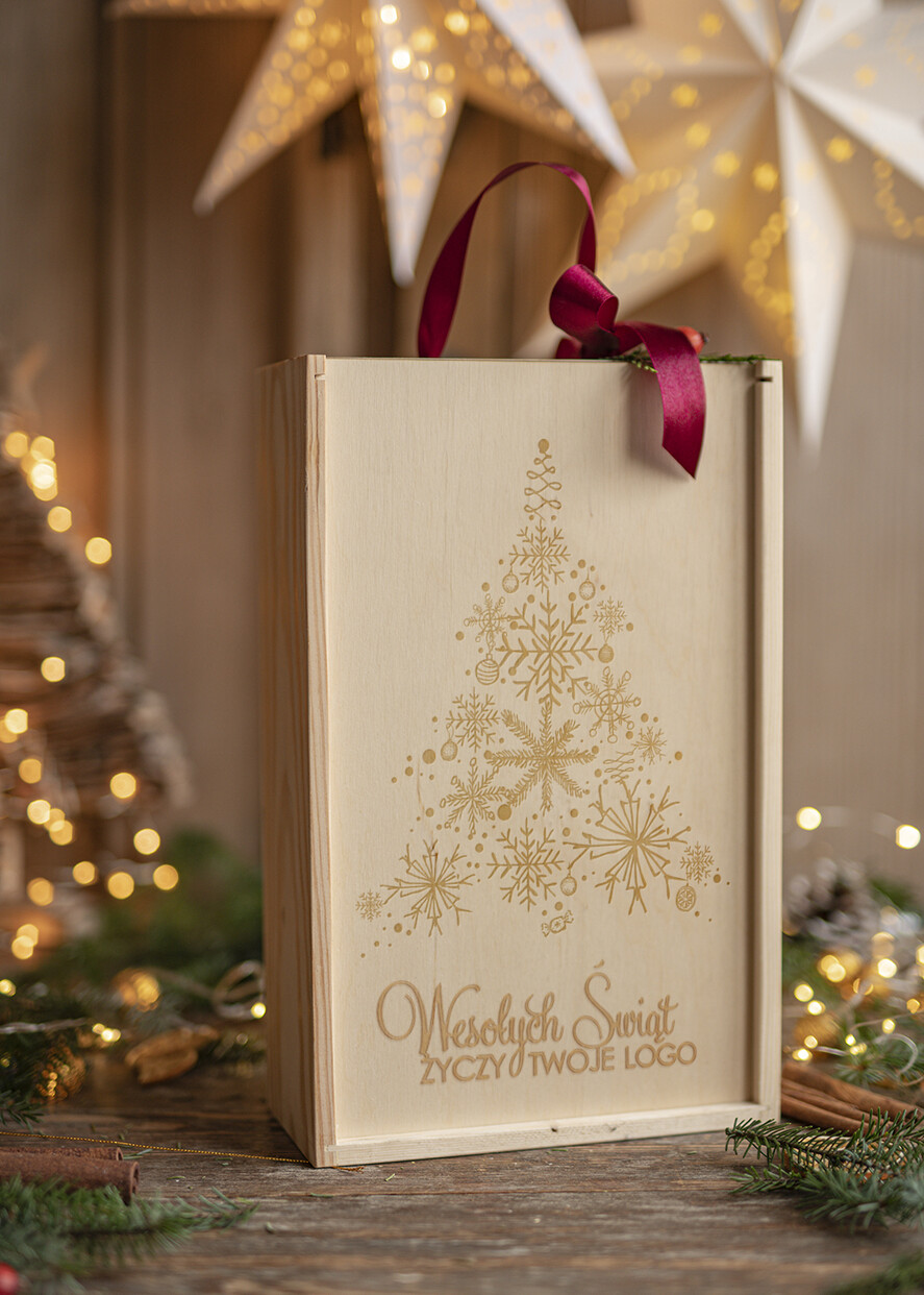 Prezenty oferta dla Firm zestawy na rozgrzewkę Prezent od firmy na święta grzaniec w drewnianej skrzynce, ekskluzywne prezenty firmowe, eleganckie paczki od firmy, paczki prezentowe3