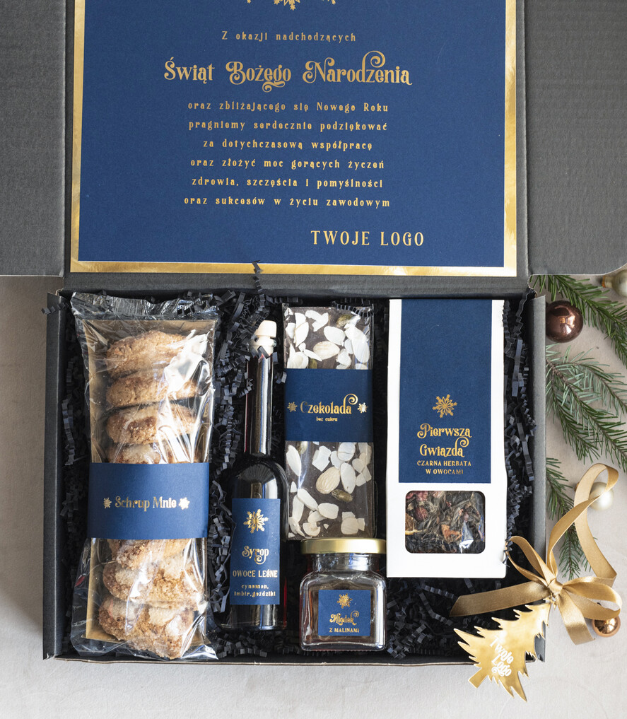 Prezenty oferta dla Firm słodkie zestawy  kosze prezentowe dla firm, prezenty biznesowe  z kawą i herbatą, upominki na święta dla pracowników i kontrahentów, personalizowane prezenty firmowe, zestawy świąteczne z logo1