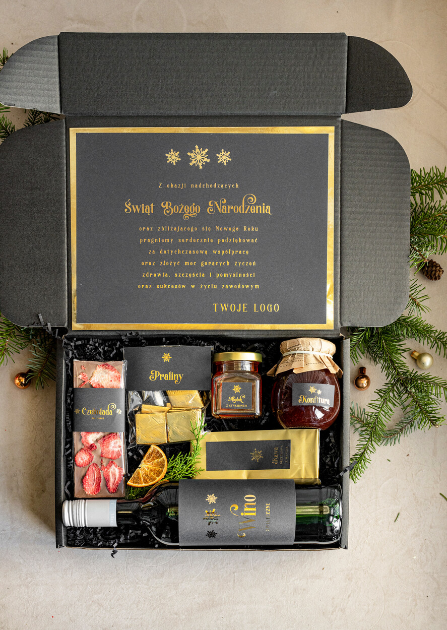 Prezenty oferta dla Firm słodkie zestawy  kosze prezentowe dla firm, prezenty biznesowe  z kawą i herbatą, upominki na święta dla pracowników i kontrahentów, personalizowane prezenty firmowe, zestawy świąteczne z logo1