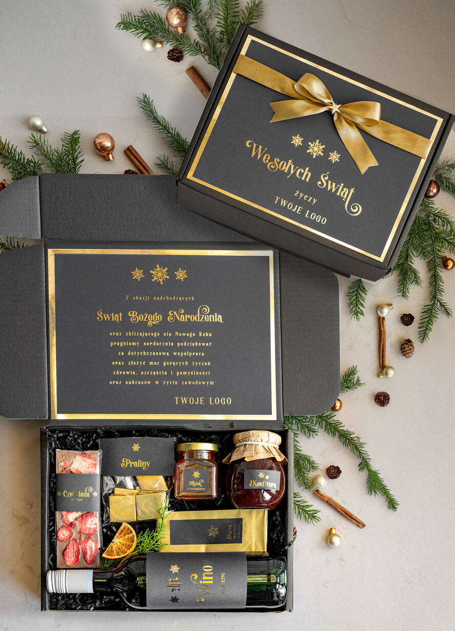 Prezenty oferta dla Firm słodkie zestawy  kosze prezentowe dla firm, prezenty biznesowe  z kawą i herbatą, upominki na święta dla pracowników i kontrahentów, personalizowane prezenty firmowe, zestawy świąteczne z logo2