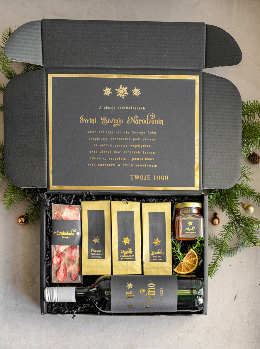 Prezenty oferta dla Firm słodkie zestawy  kosze prezentowe dla firm, prezenty biznesowe  z kawą i herbatą, upominki na święta dla pracowników i kontrahentów, personalizowane prezenty firmowe, zestawy świąteczne z logo2