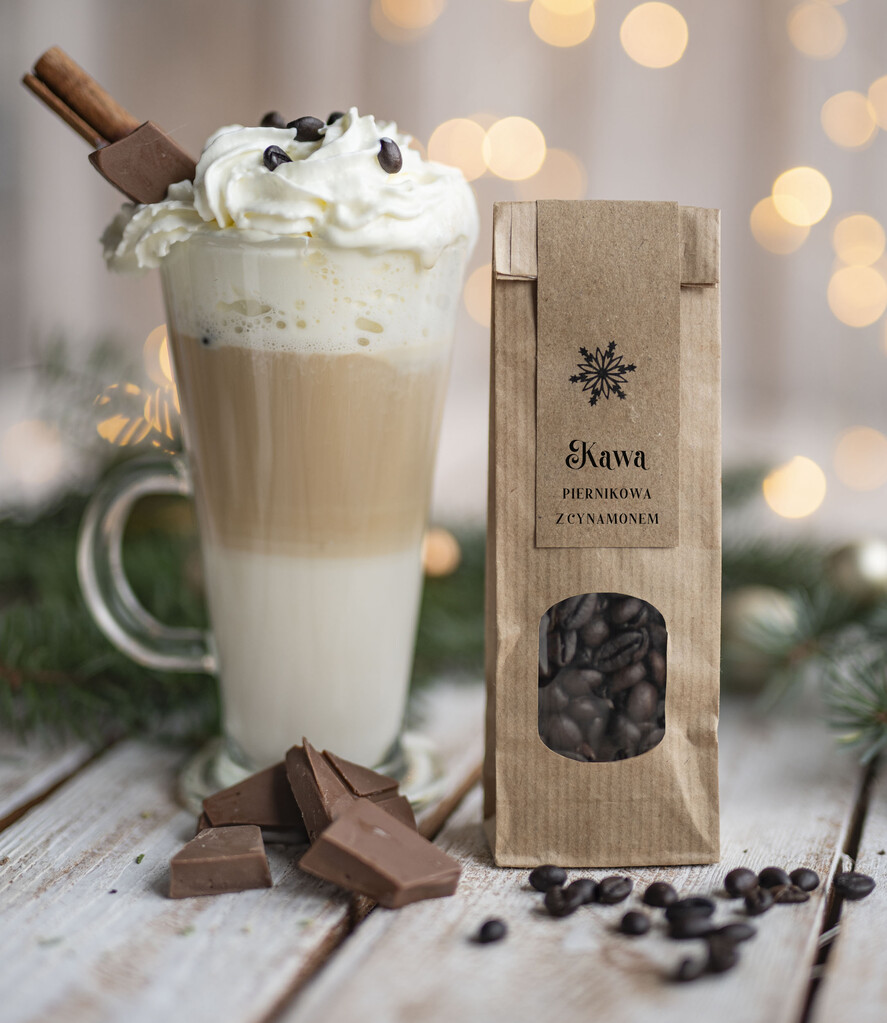 Prezenty oferta dla Firm kawa  herbata miód Prezenty na Boże Narodzenie dla klientów, bożonarodzeniowy prezent biznesowy dla firm z kawą  i  herbatą, paczki na święta dla pracowników, upominek biznesowy box swiąteczny zestaw z logo 4