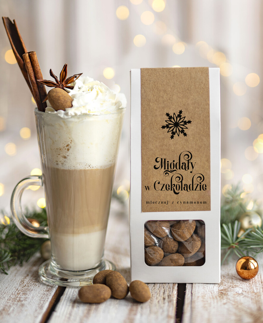 Prezenty oferta dla Firm kawa  herbata miód Prezenty na Boże Narodzenie dla klientów, bożonarodzeniowy prezent biznesowy dla firm z kawą i trzema  miodami , paczki na święta dla pracowników, upominek biznesowy box swiąteczny zestaw z logo 10