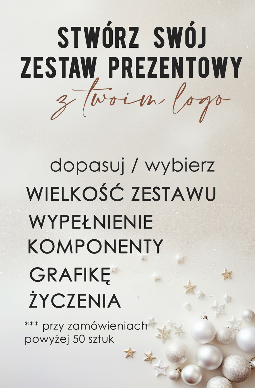 Prezenty oferta dla Firm kawa  herbata miód Prezenty na Boże Narodzenie dla klientów, bożonarodzeniowy prezent biznesowy dla firm herbata i miód, paczki na święta dla pracowników, upominek biznesowy box swiąteczny zestaw z logo 11