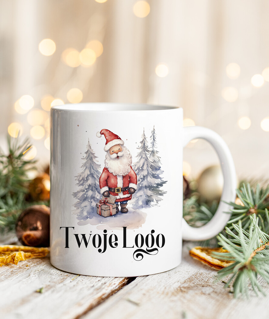 Prezenty oferta dla Firm kawa  herbata miód Prezenty świąteczne dla klientów biznesowych z kubkiem, eleganckie prezenty bożonarodzeniowe z miodami od firm z logo, prezent świąteczny dla pracowników6