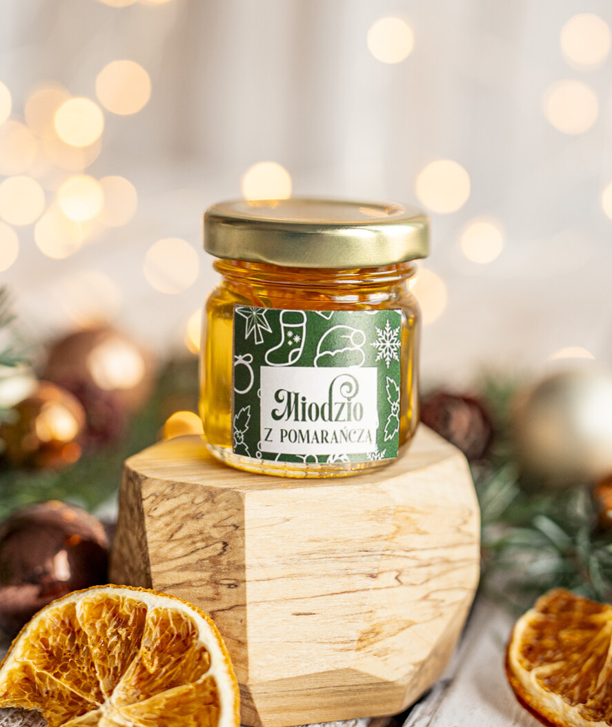 Prezenty oferta dla Firm kawa  herbata miód Prezenty świąteczne dla klientów biznesowych, eleganckie prezenty bożonarodzeniowe z miodami od firm z logo, prezent świąteczny dla pracowników, firmowe zestawy świąteczne6