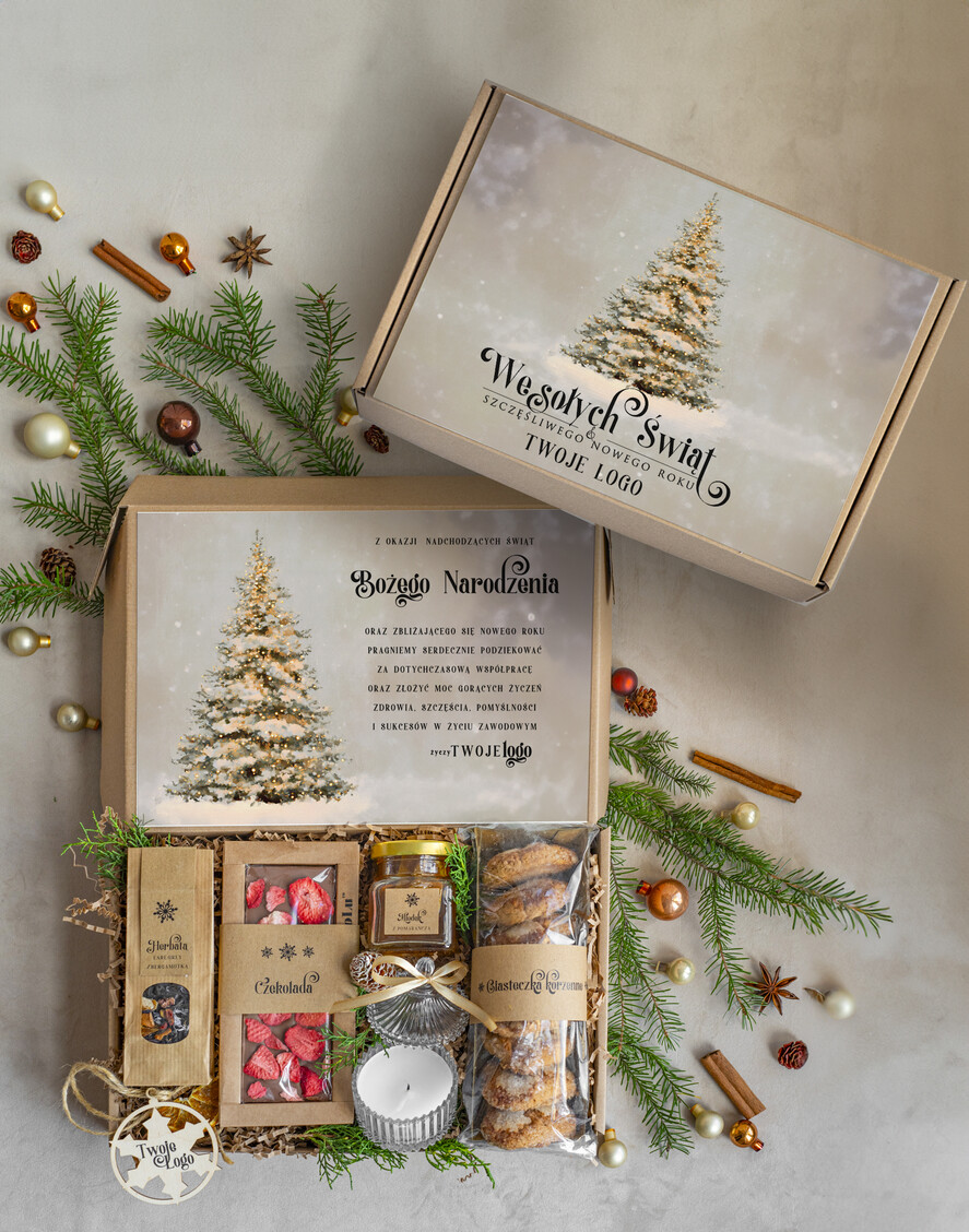 Prezenty oferta dla Firm kawa  herbata miód Prezenty dla klientów z logo firmy , prezenty biznesowe dla firm z kawą i herbatą, kosze boxy prezentowe0