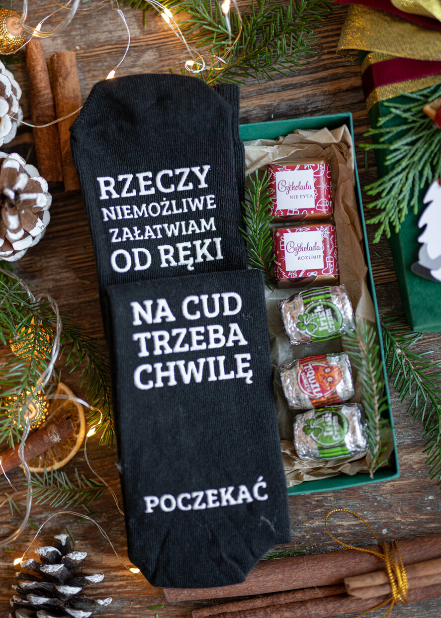 Prezenty oferta dla Firm zestawy skarpetki, koszulki z nadrukiem Prezent od firmy na święta, Prezenty dla pracowników skarpetki1