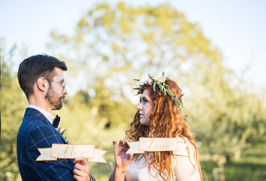 Dekoracje Sali weselnej/Dodatki do Zdjęć tabliczki z napisami  dekoracje ślubne   1