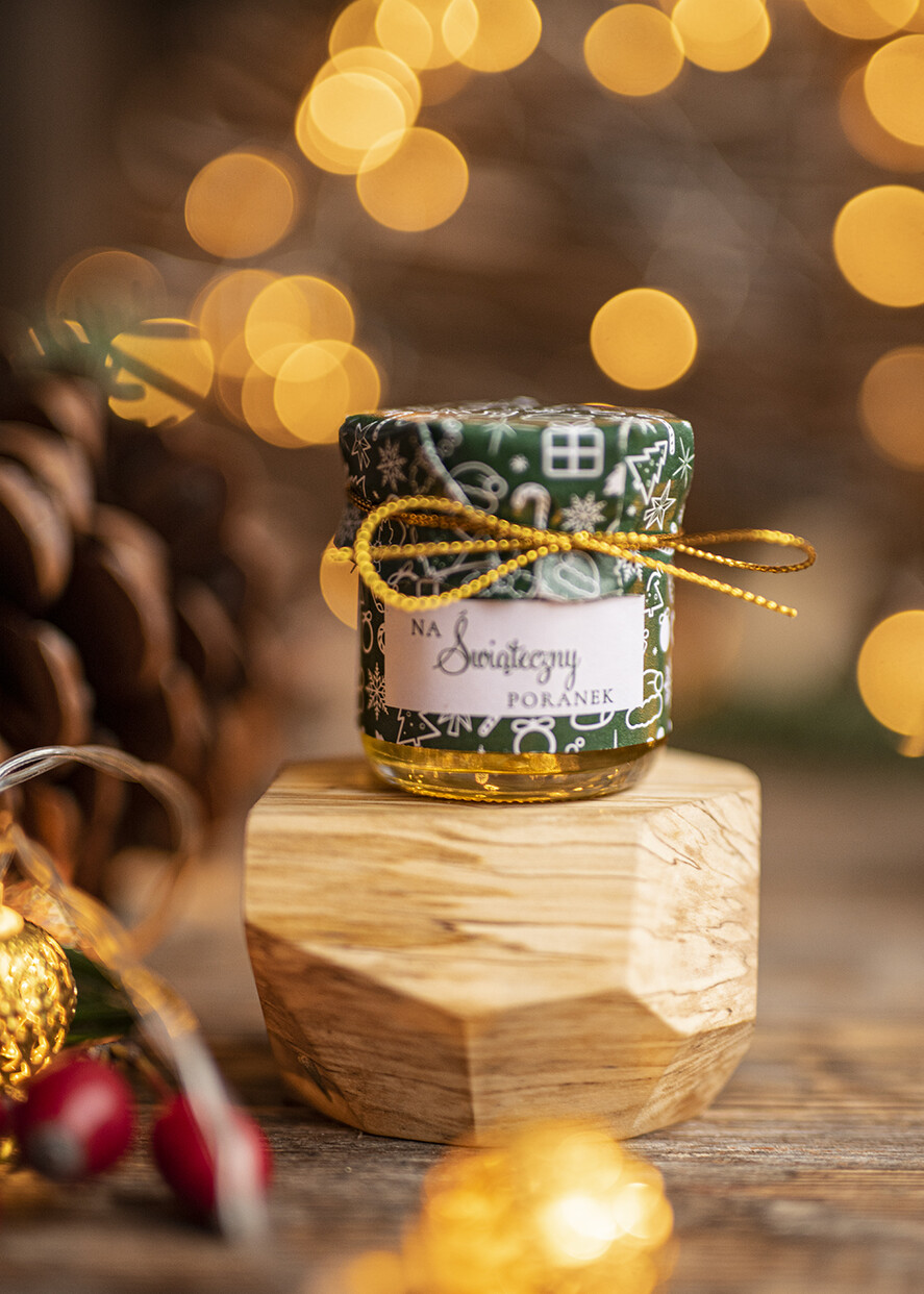 Prezenty oferta dla Firm drobne prezenty dla firm Mini Miodek świąteczne Drobne Prezenty dla Firm, Małe Upomniki Biznesowe Miód , gadżety świąteczne Miodek 0