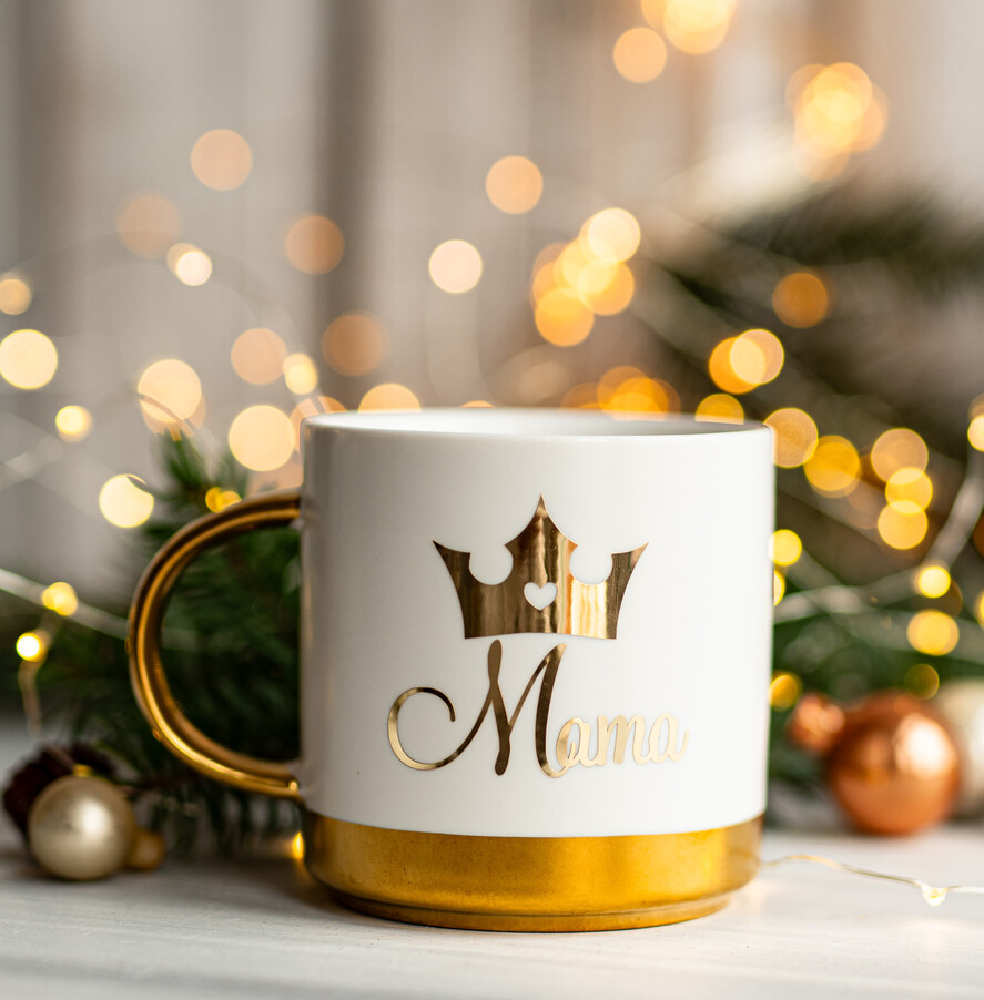 Prezenty indywidualne  zestawy z kubkiem i filiżanką Orginalny Prezent dla Mamy, pomysl na prezent dla Mamy pod choinkę, prezent na święta dla Mamy, zestaw  słodkości pod choinkę dla mamy2